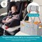 2 Pack Diaper Caddy Organizer - Portable Baby Caddy Organizer with Handle, Nursery Storage Bin and Car Organizer for Girls, Boys - Baby Gift Basket - Grey